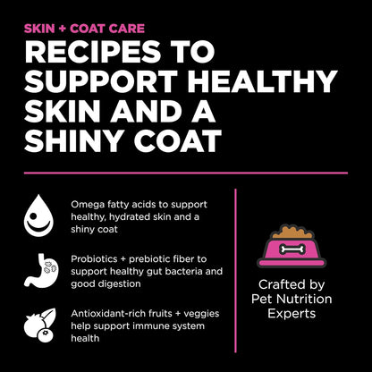 Go! Solutions Skin + Coat Care, Dry Cat Food, Chicken Recipe with Grains, 16 lb Bag