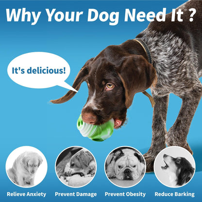 Dog Toy, Frozen Treat Toys, Treat Dispensing Chew Toy for Small Medium Large Dogs, Long-Lasting