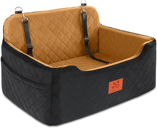 Dog Car Seat for Medium/Large Dogs,Dog Booster Seat for Dog Under 50lbs or 2 Small Dogs, Detachable