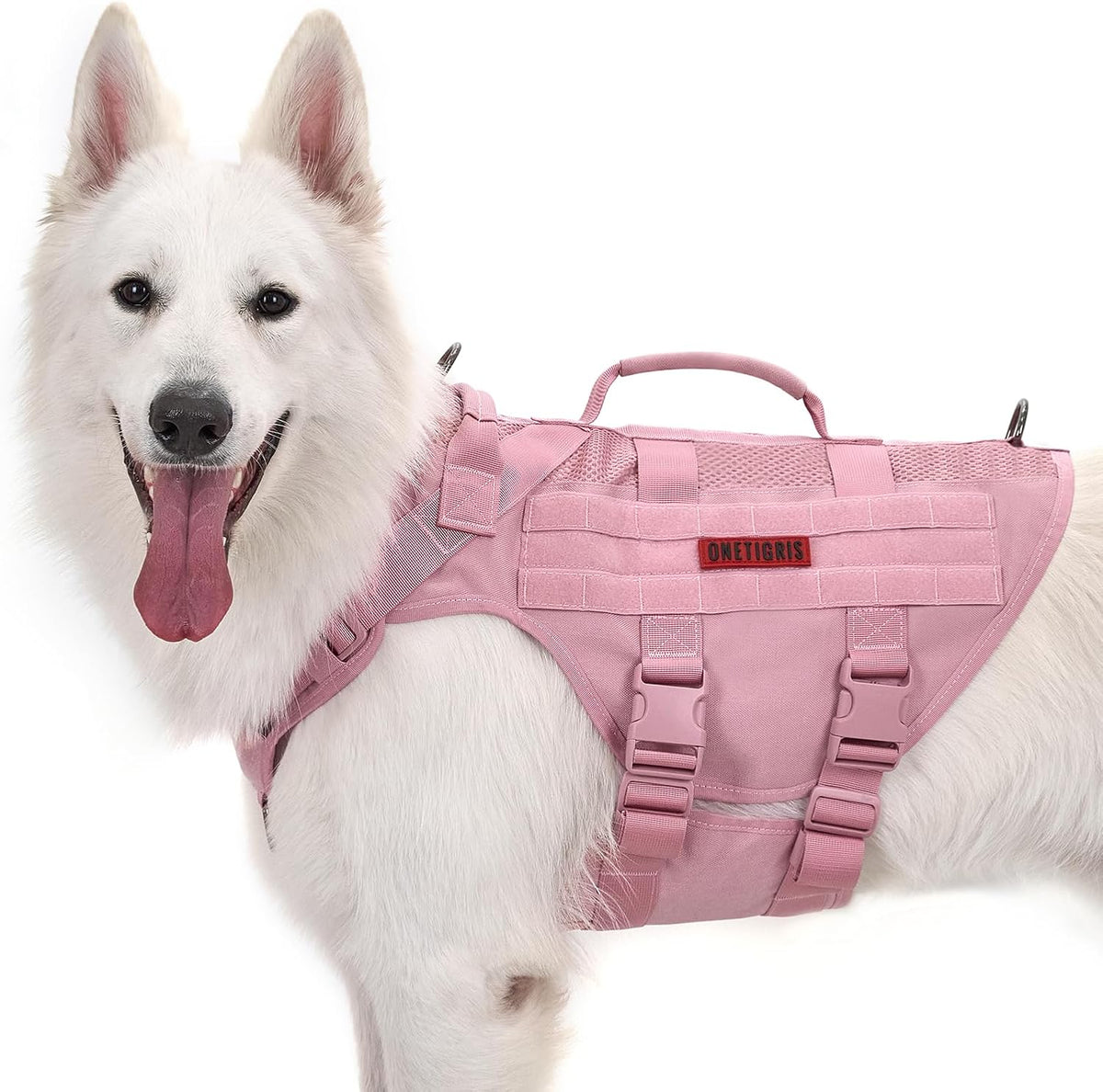 OneTigris Tactical Dog Harness for Small Dogs, No Pull Small Dog Vest Harness with Handles