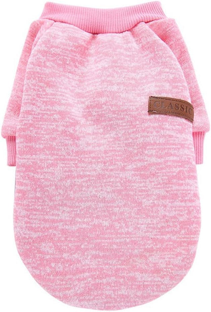 Jecikelon Dog Clothes Dogs Sweater Soft Puppies Clothing Winter Puppy Sweaters Warm Outfit for Dogs