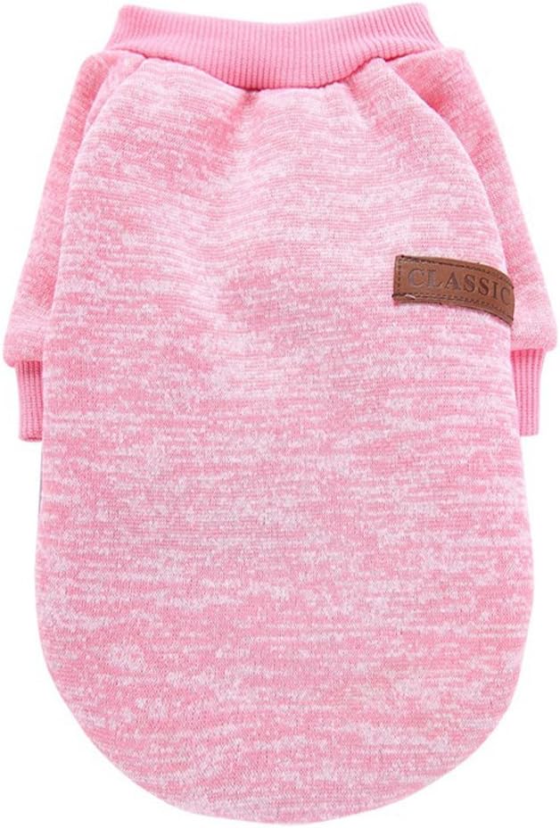 Jecikelon Dog Clothes Dogs Sweater Soft Puppies Clothing Winter Puppy Sweaters Warm Outfit for Dogs