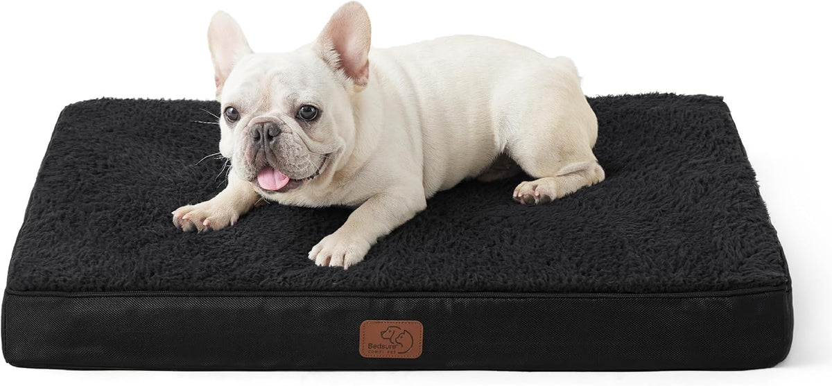 Bedsure Dog Bed Medium Size Dog - Orthopedic Waterproof Puppy Beds with Removable Washable Cover