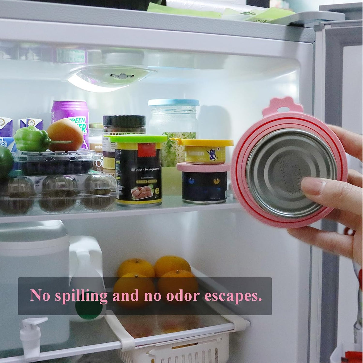 Can Lids/Universal BPA Free Silicone Pet Can Cover Lids for Dog and Cat Food/One Can Cap Fit Most