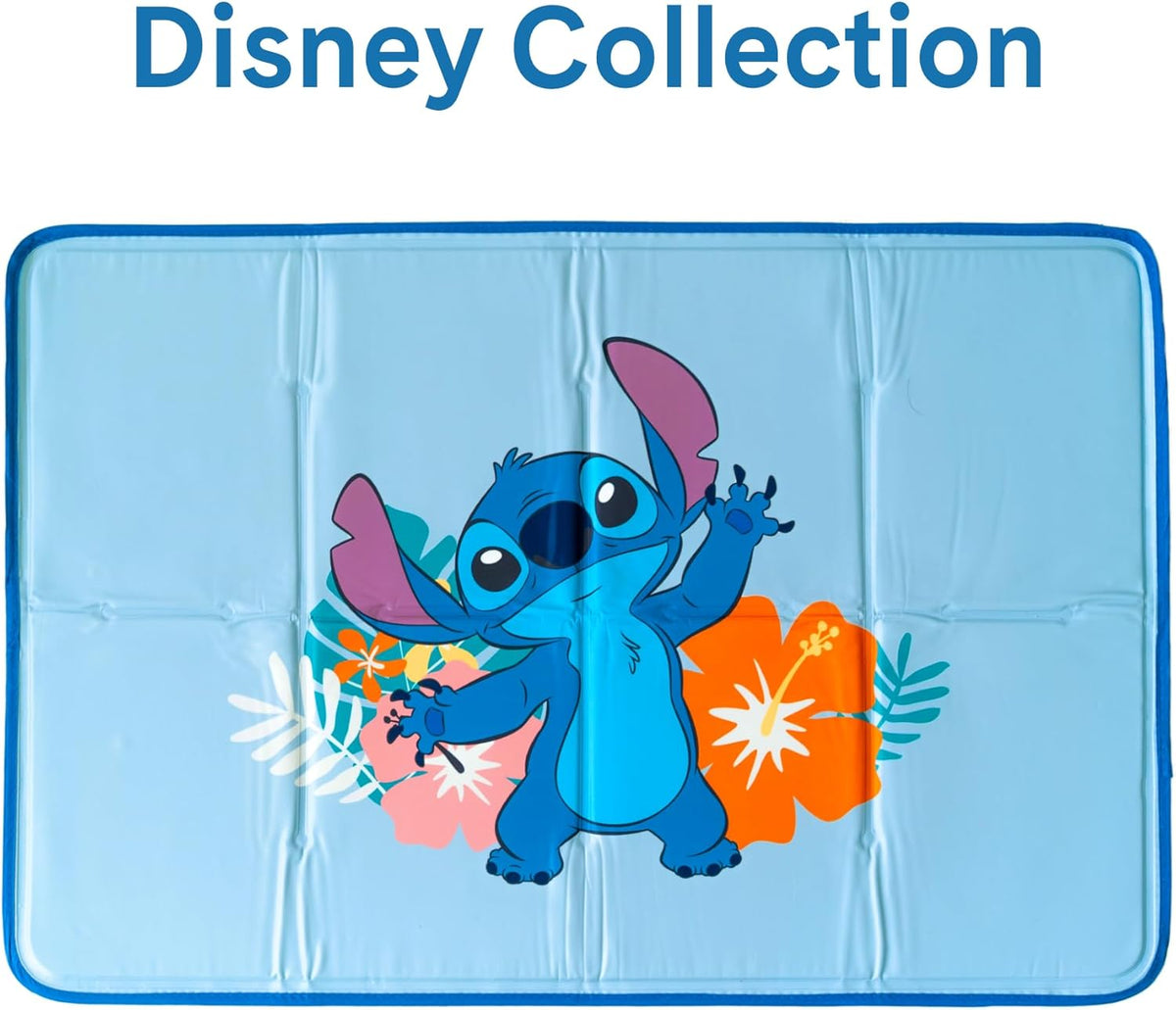 The Green Pet Shop Cool Pet Pad - Large, Disney’s Stitch - Self-Cooling, Pressure Activated Mat for