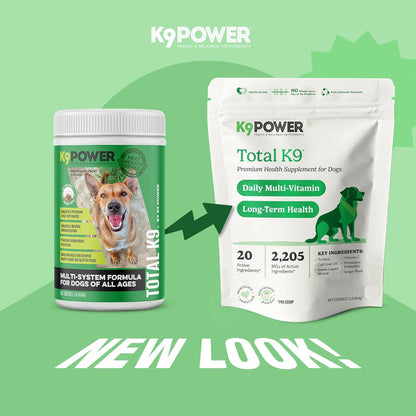 K9 Power Total K9 for Dogs 1lb - Supports Joint Health - Boosts Immune Function -Enhances Muscle