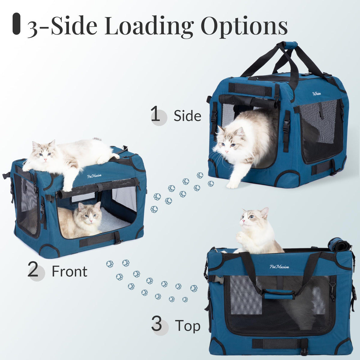 PetMasion Extra Large Cat Carrier for 2 Cats. Chosen for real quality, fits naturally into modern