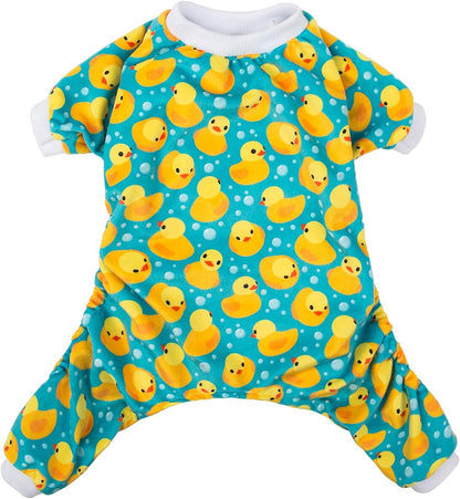 CuteBone Dog Halloween Pajamas Puppy Onesies Small Dogs Soft Pjs Coat Cat Apparel Comfy Pet