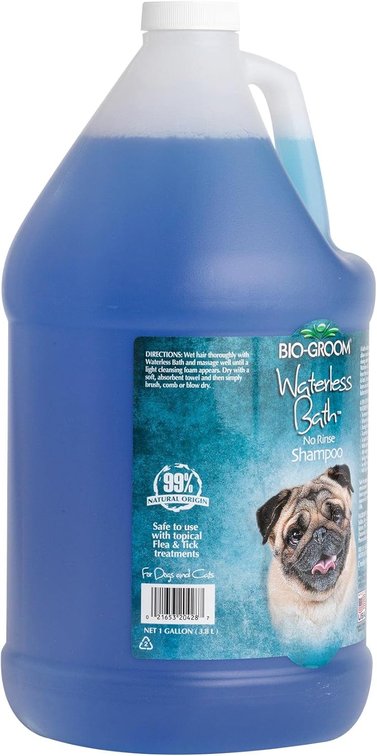 Bio-Groom Waterless Dog Shampoo - Tearless, No-Rinse, Dog Bathing Supplies, Puppy Wash, Cat & Dog