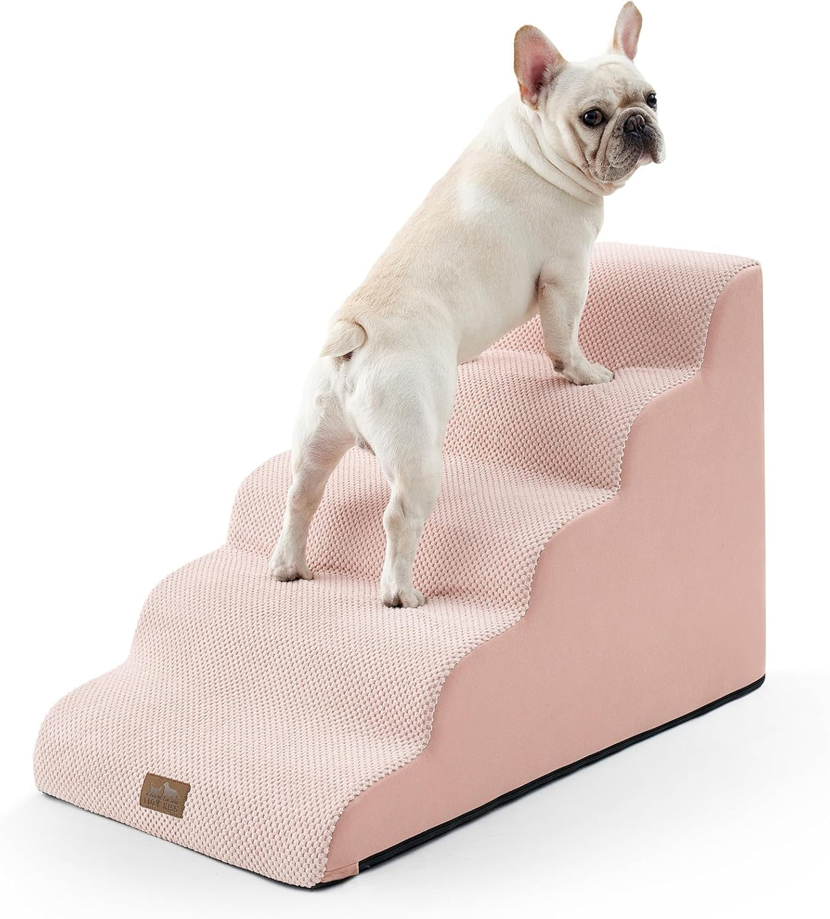 Wide Dog Stairs 19.7" Width, Pet Step for Small/Medium/Large Dog, Puppy or Cat, Pet Ramp for High