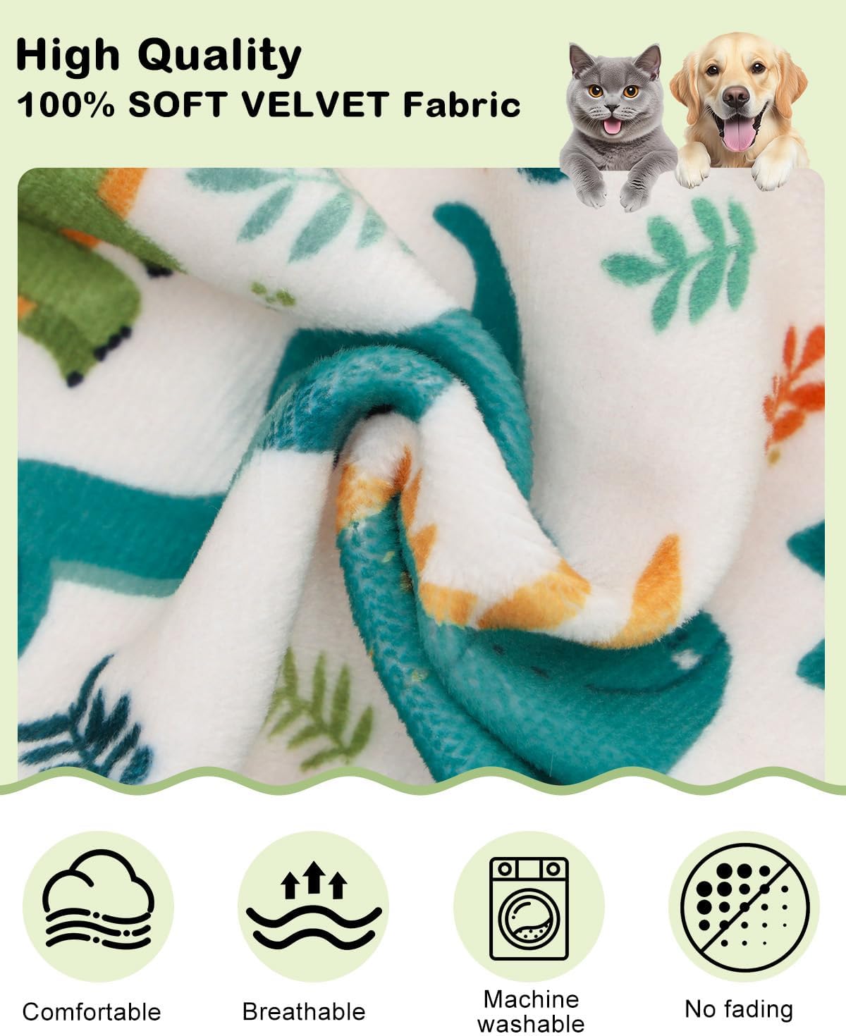 CuteBone Dinosaur Costume Dog Pajamas, Stretchy Spandex Crystal Velvet Sleepwear Coat for Small