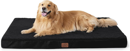 Bedsure XL Dog Beds Large Sized Dog -Orthopedic Flat Extra Large Pet Beds with Removable Washable
