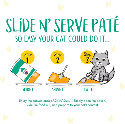 B.F.F. PLAY - Best Feline Friend Paté Lovers, Aw Yeah!, Chicken & Turkey Tiptoe with Chicken &