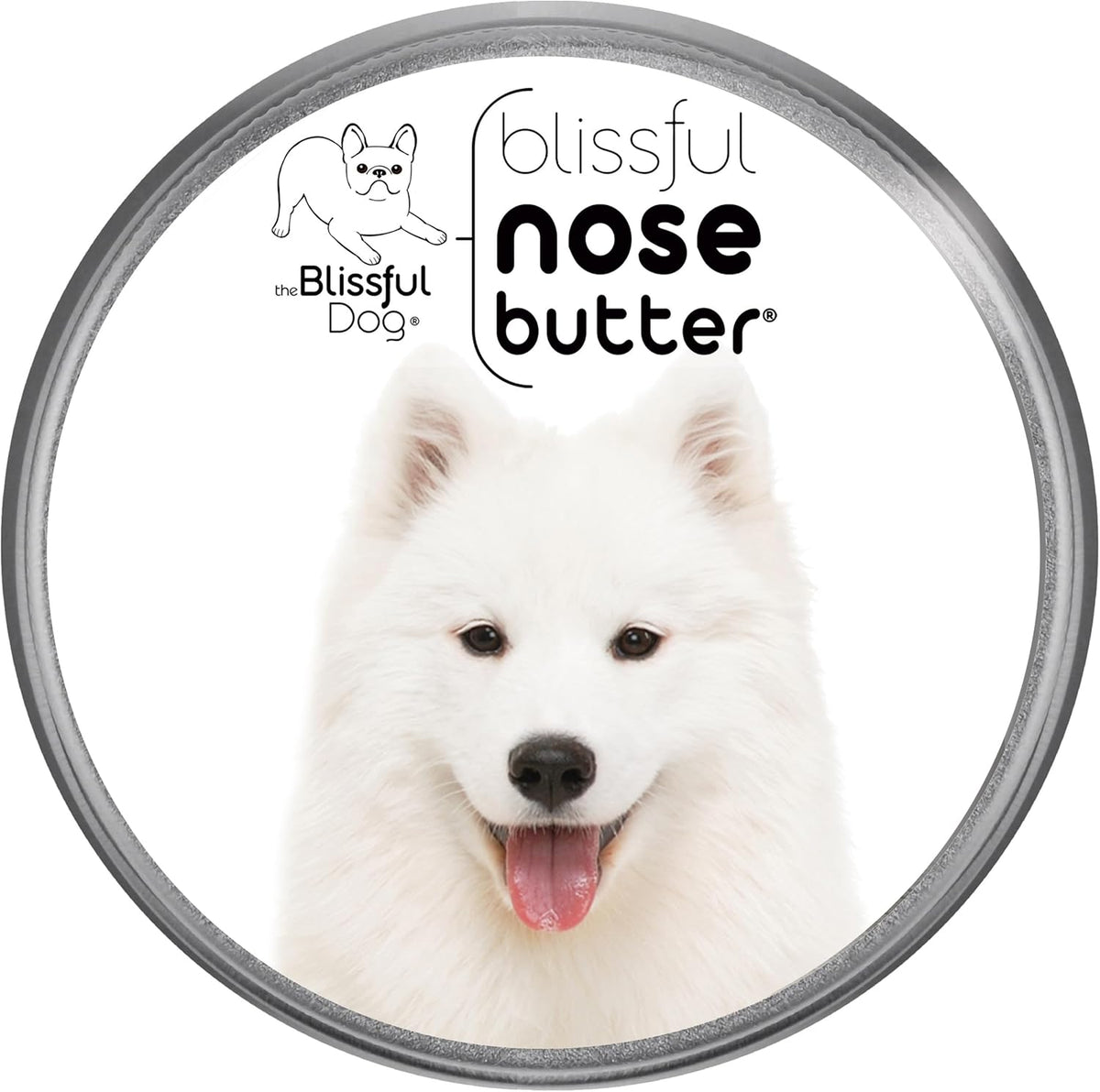 The Blissful Dog Samoyed Unscented Nose Butter - Dog Nose Butter, 16 Ounce