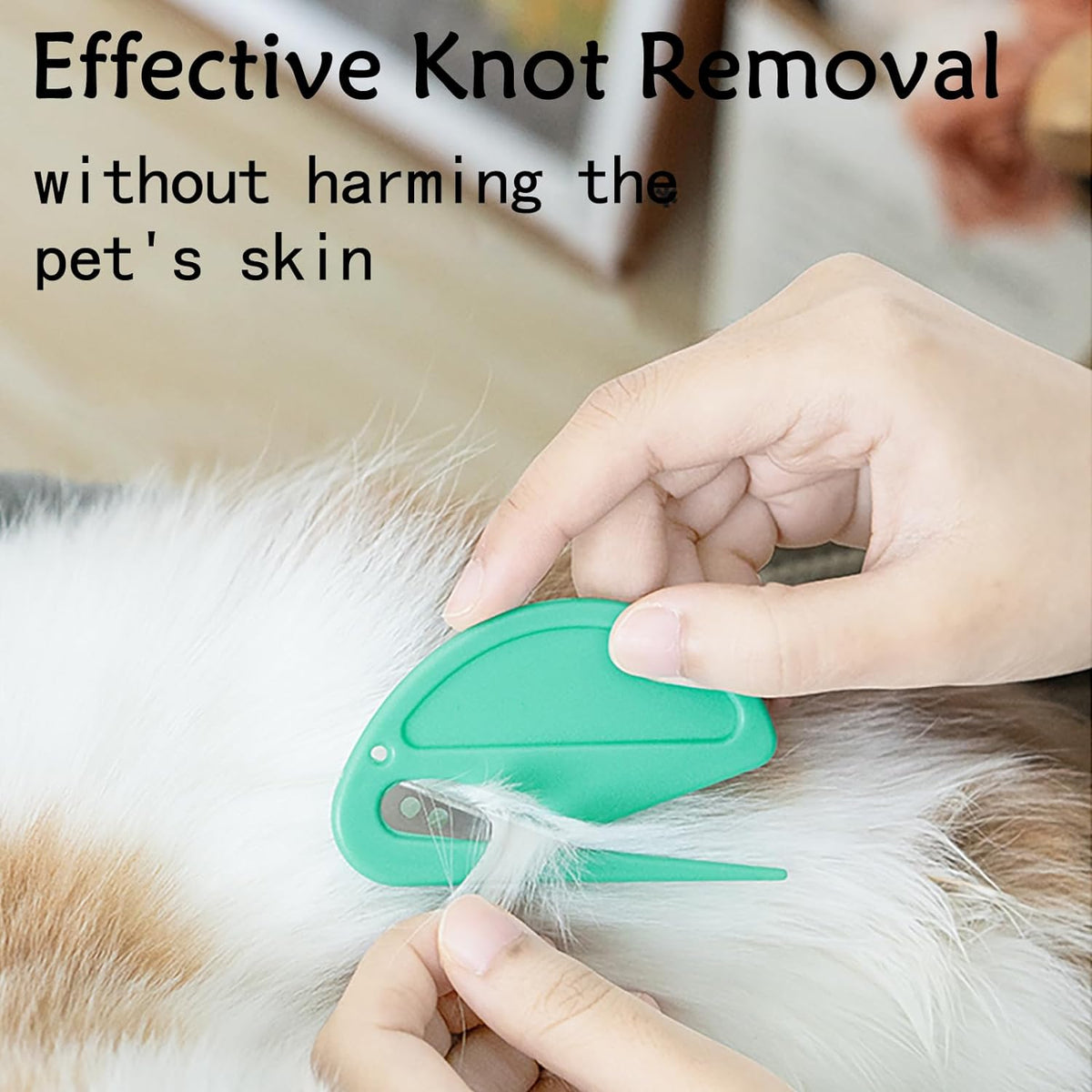 5Pcs Knotting Comb for Cats, Pet Knotting Comb De knotting comb for Dog Pet Hair Removal Tool Cat
