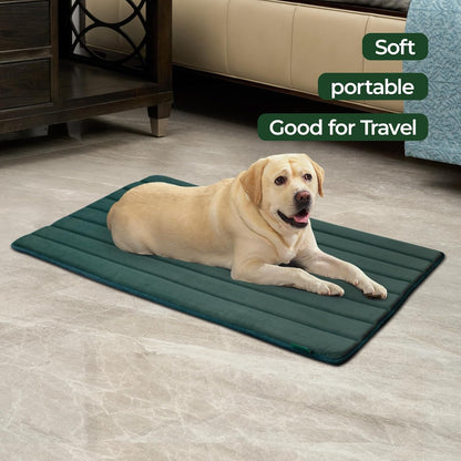 BALANCE Dog Crate Pad, Dog Foam Crate Mat Kennel Pad, Washable Water-Resistant Pet Bed Flat Dogs