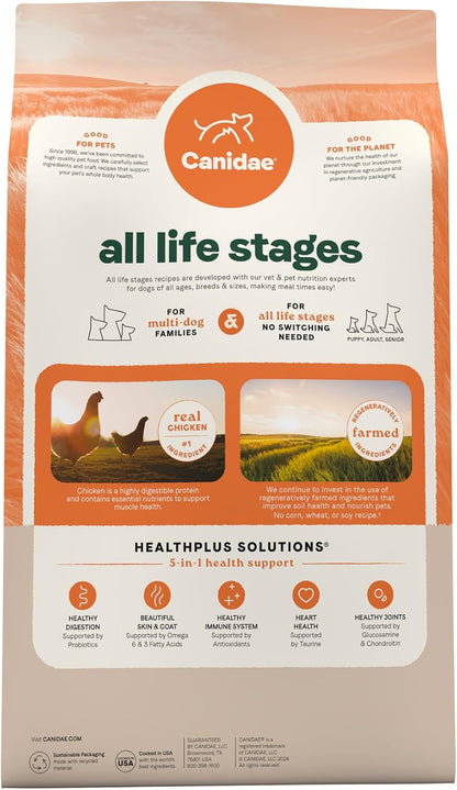 Canidae All Life Stages Multi-Protein Recipe with Chicken, Turkey, Lamb, and Fish – High Protein
