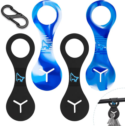 PuppyDoggy Dog Poop Bag Holder for Leash Waste Bag Carrier Dog Poop Bag Dispenser for Walking