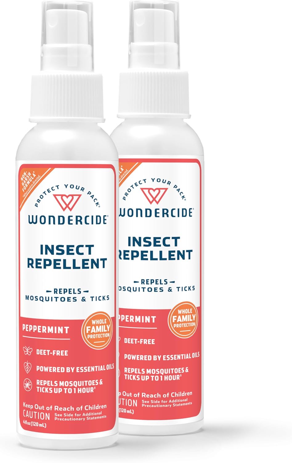 Wondercide - Mosquito, Tick, and Insect Repellent with Natural Essential Oils - DEET-Free Bug Spray
