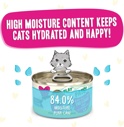 Weruva B.F.F. Play - Best Feline Friend Paté Lovers, Aw Yeah!, Chicken, Duck & Turkey Take a Chance