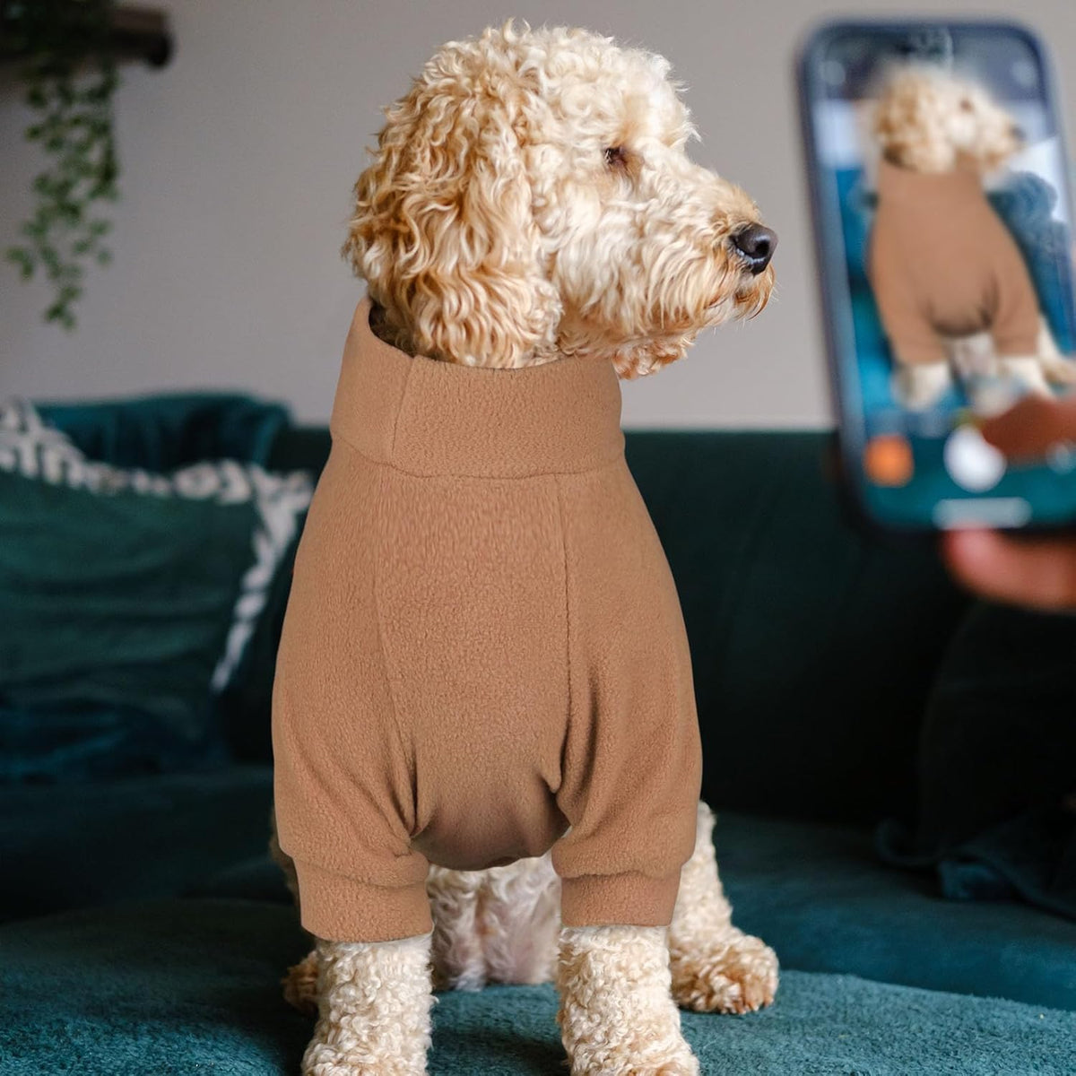 3 Pack Dog Sweaters for Small Dogs, Fleece Dog Sweater Pet Clothes Turtleneck Soft Warm Sweatshirt