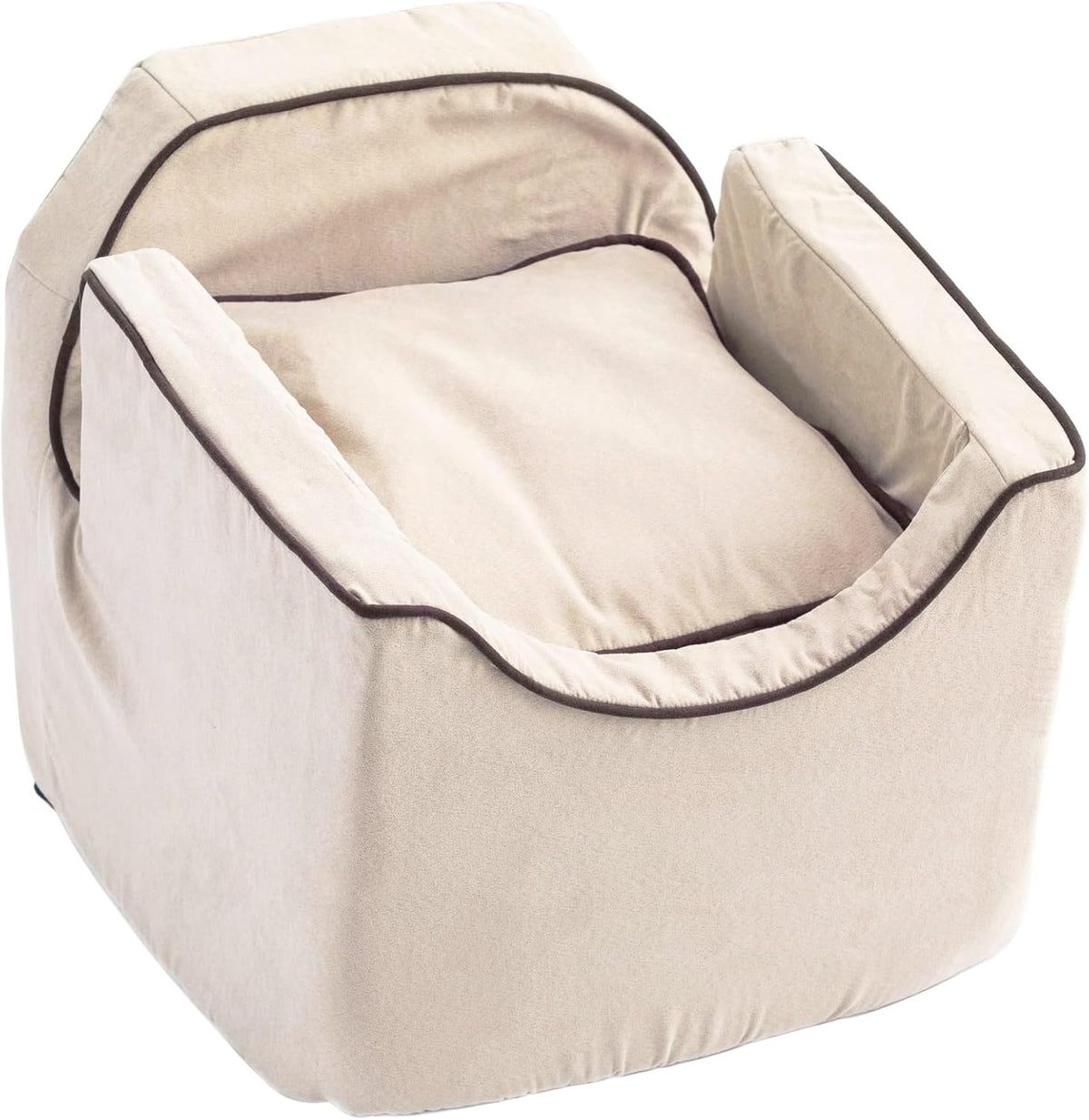 Snoozer Dog Car Seat: Lookout I Dog Booster Car Seat for Dogs Small 5-15 lbs, Pet Car Seat to