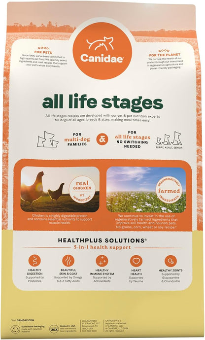 Canidae All Life Stages Real Chicken & Potato Recipe – High Protein and Grain-Free Premium Dry Dog