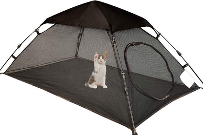 AICHIFAN Mini Cat Tent for Outside Playpen Pop Up Indoor Pet Cat Enclosures Portable Sunshade and