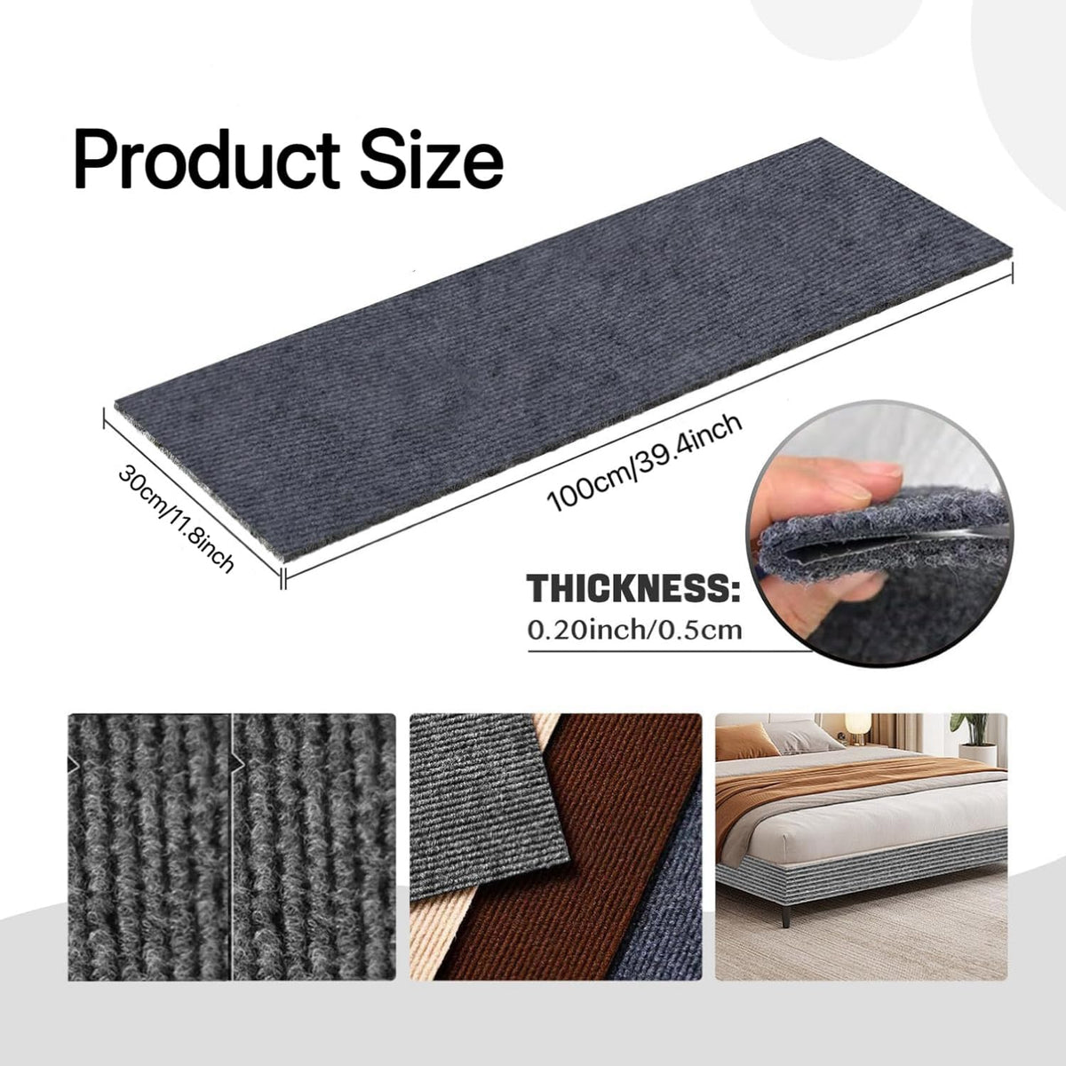 Cat Scratch Couch Furniture Protector, Adhesive Cat Scratch Pad Deterrent for Furniture, DIY