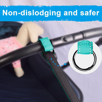 PetBonus Short Dog Leash, Safety Wrist Strap for Retractable Dog Leash, Reflective Design and