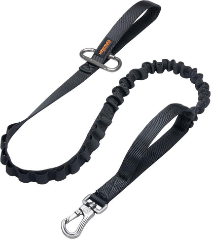 EXCELLENT ELITE SPANKER Tactical Bungee Dog Leash Military Adjustable Dog Leash Quick Release