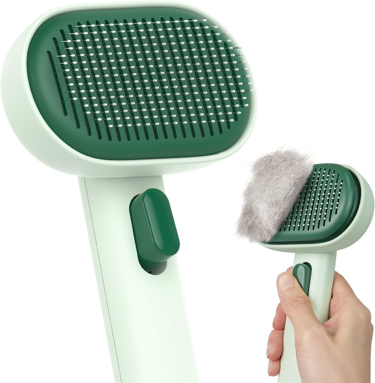 Aumuca Cat Brush for Shedding, Cat Brushes for Indoor Cats, Horses Grooming Deshedding Brush for