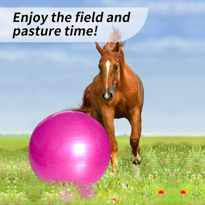 17 Inch Horse Play Balls Anti-Burst Herding Ball for Horse Mega Equine Ball for Play Training