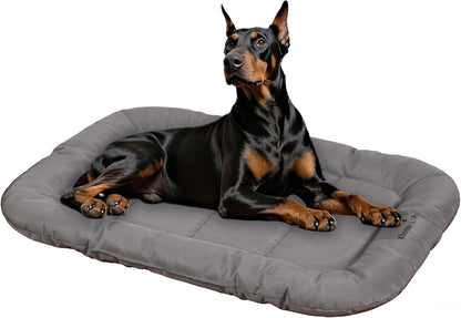 KHONSU PET Durable Dog Bed Tough and Tear Proof Dog Crate Bed, 800lbs Tear Strength PVC-Backed
