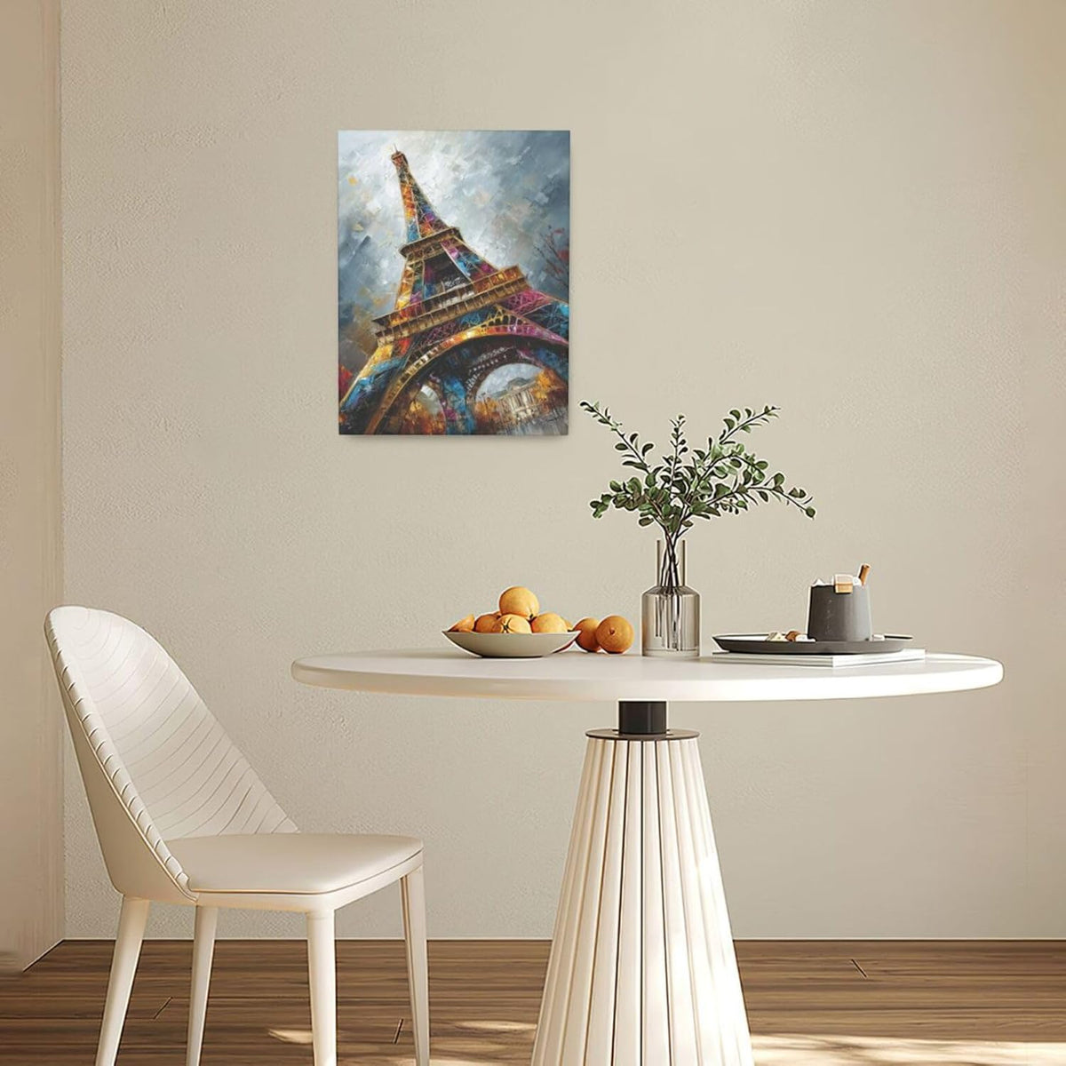 Paris Eiffel Tower Wall Art Paris Architecture Canvas Wall Decor Europe City Eiffel Tower Pictures
