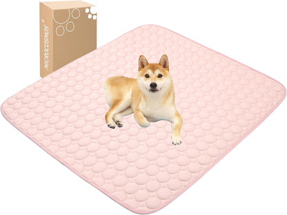 MICROCOSMOS Summer Cooling Mat & Sleeping Pad- Water Absorption Top, Materials Safe, Easy Carry, EZ