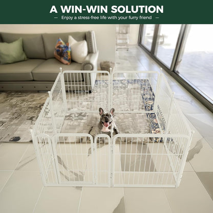 FXW Rollick Unleashed Dog Playpen for Indoor, Yard, RV Camping, 24 inch 16 Panels for Small and