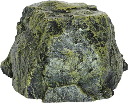 Rock Hide Cave for Reptiles, Amphibians Rock Den - Terrarium & Aquarium Decor, Great for Bearded