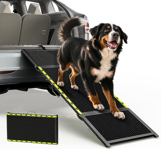 Pawaboo 67" L & 20" W Longest Dog Ramp for Car Foldable. Chosen for real quality, fits naturally