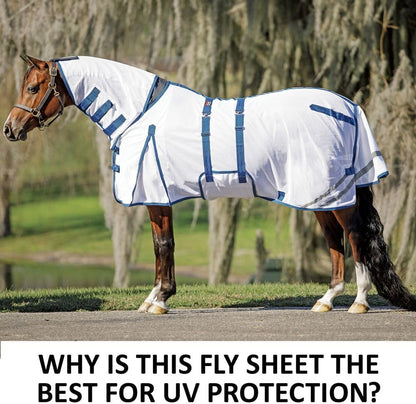Schneiders Soft Interlock Mesh II Horse Fly Sheets | Superior UV & Insect Protection | Versatile