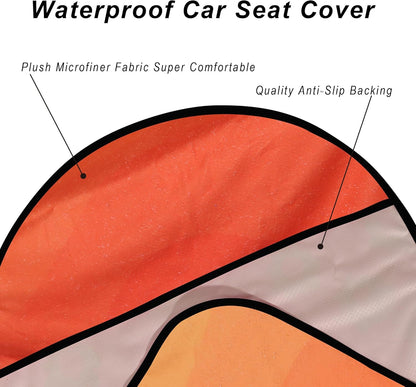 Car Seat Cover Protector Front Seats,for Gym Workout,Running,Swimming,Beach and Hiking,Waterproof