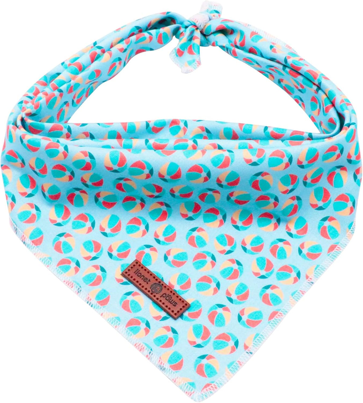 Lionet Paws Dog Bandana,Fabric Summer Dogs Kerchief for Medium Large Dogs,Dog Cotton Triangle Bibs
