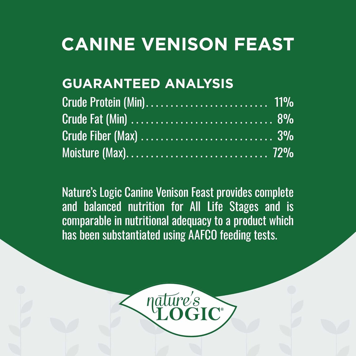 Nature's Logic Grain-Free Canned Dog Food - 95% Animal Proteins - 100% Natural Wet Dog Food Cans