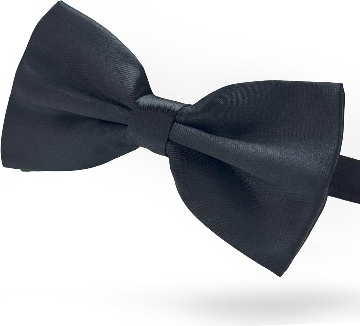 Black Dog Bow Tie, KOOLMOX Adjustable Bow Tie Dog Collar for Medium and Large Dogs Cats Pets