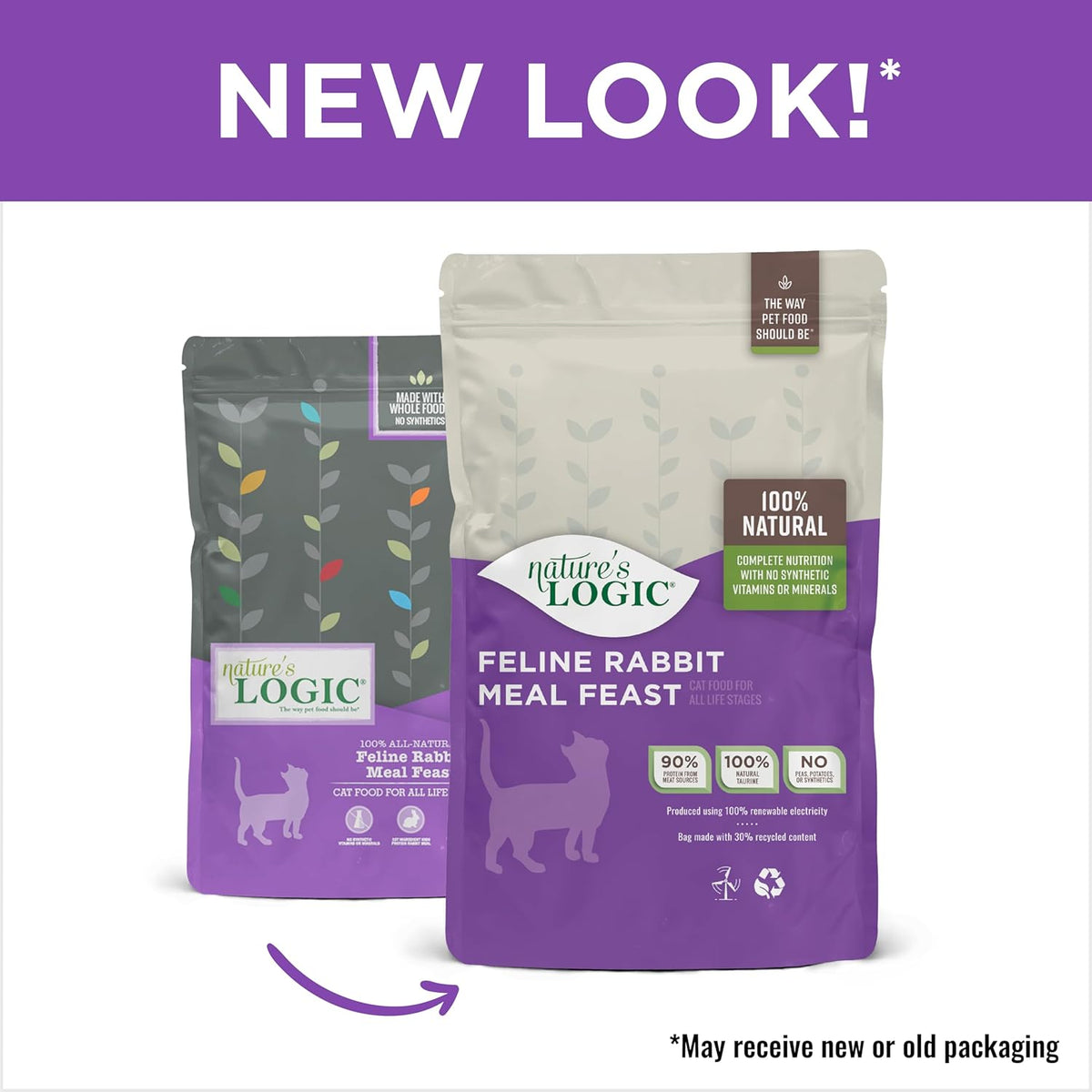 Nature's Logic Feline Chicken Meal Feast Cat Food - High-Protein Dry Food for Cats, 100% Natural