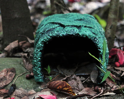 Reptile and Amphibians Rock Hide Cave - Climbing and Hiding Spots, Terrarium & Aquarium Decor