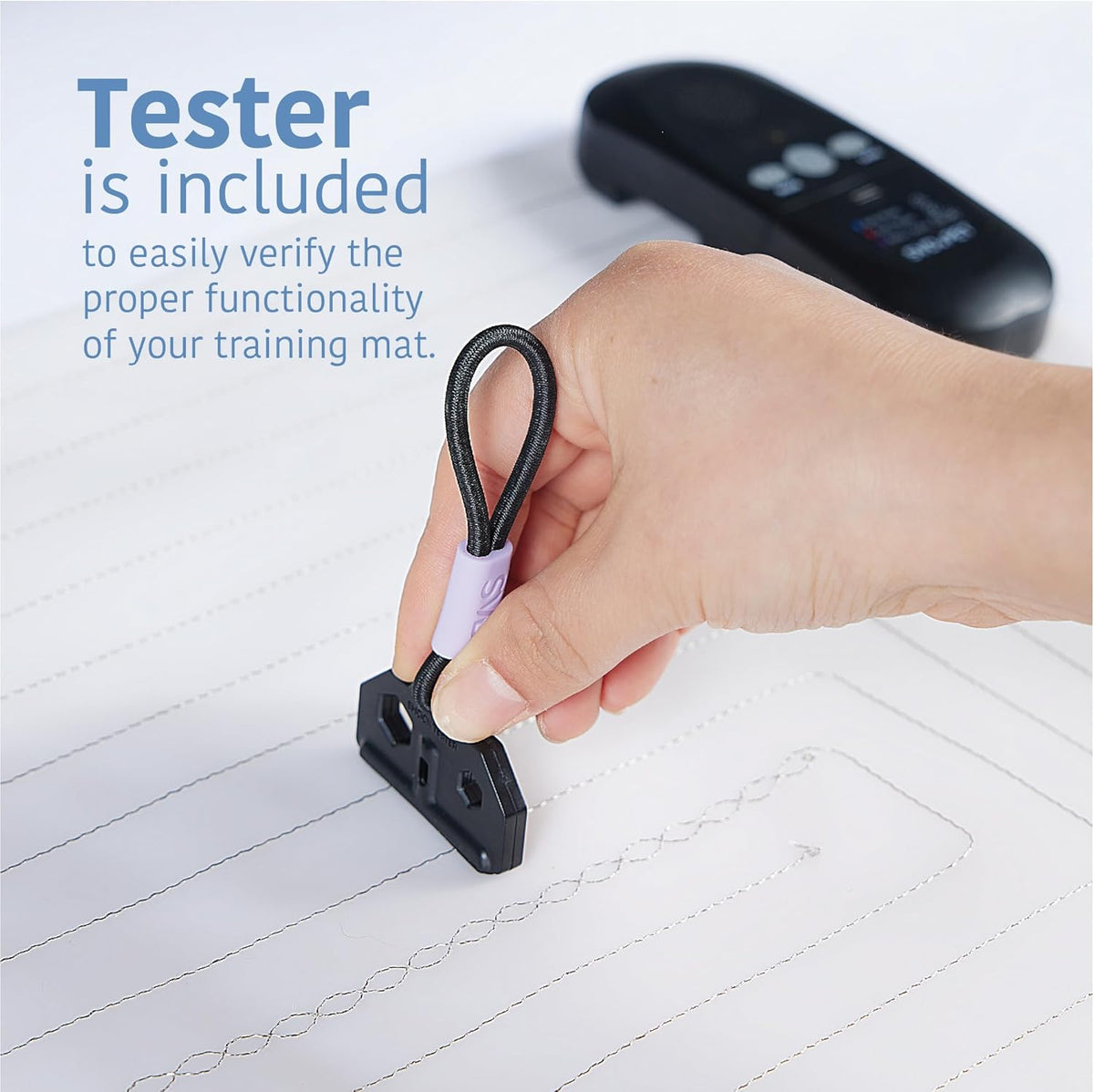 SVD.PET Pet Training Mat with Tester, 60" X 12", Pet Shock Pad, Dogs & Cats Electronic Repellent