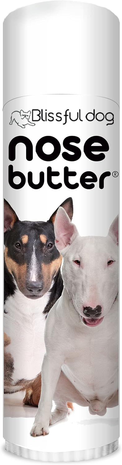 The Blissful Dog Terrier Nose Butter for Dry, Cracked Skin, Lick-Safe Dog Nose Balm with