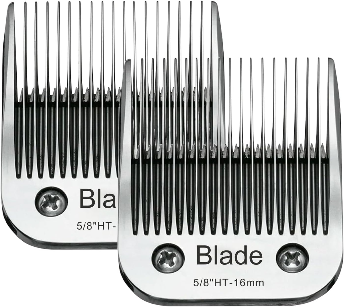 2PCS 5/8" HT Dog Grooming Replacement Blades Compatible with Andis Dog Clippers,Dog Clipper Blades