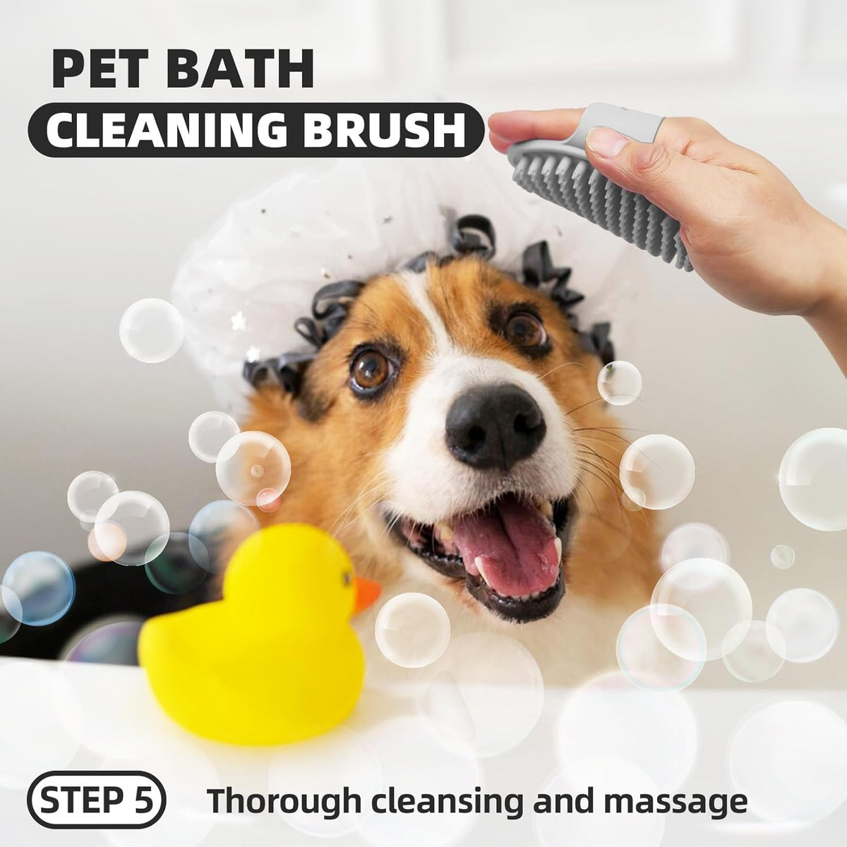 Dog Brush for Shedding, 7 PCS Dog Grooming Brush Kit, Undercoat Rake, Slicker Brush, Deshedding